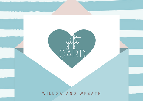 Willow and Wreath Gift Card